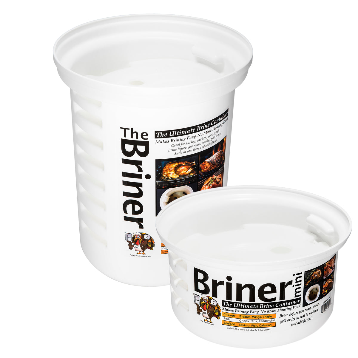 The Briner Bucket - The Ultimate Brining System