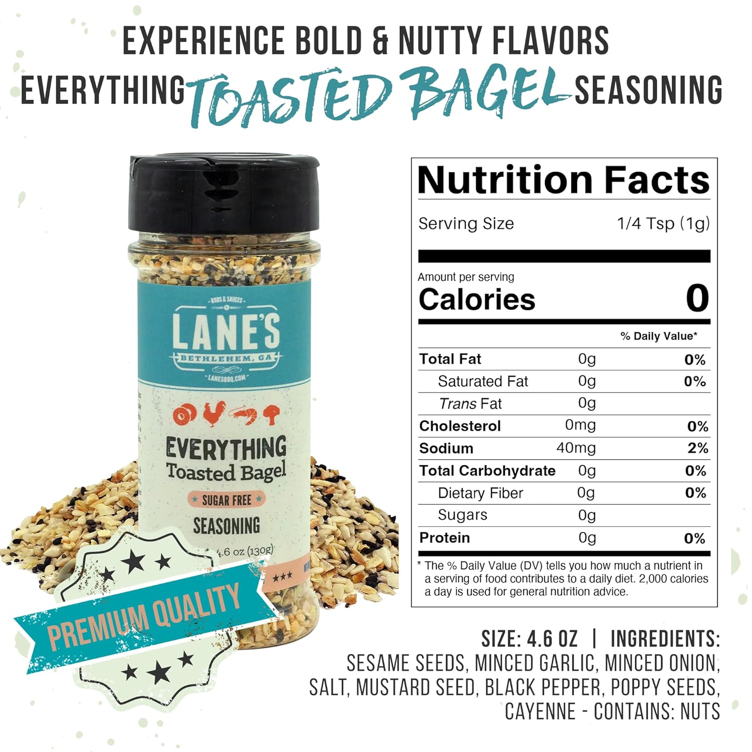 Everything Toasted Bagel Seasoning