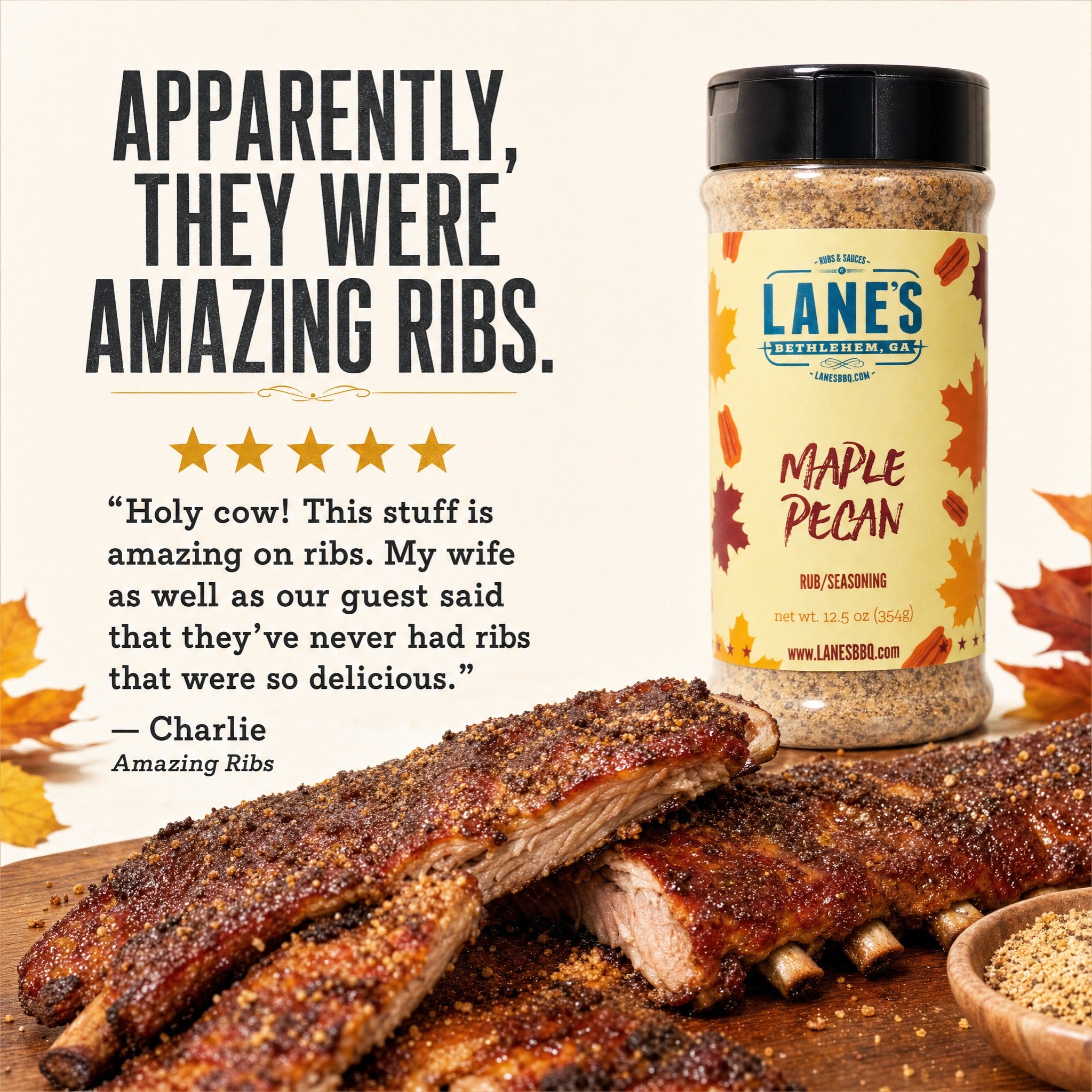 Maple Pecan Rub