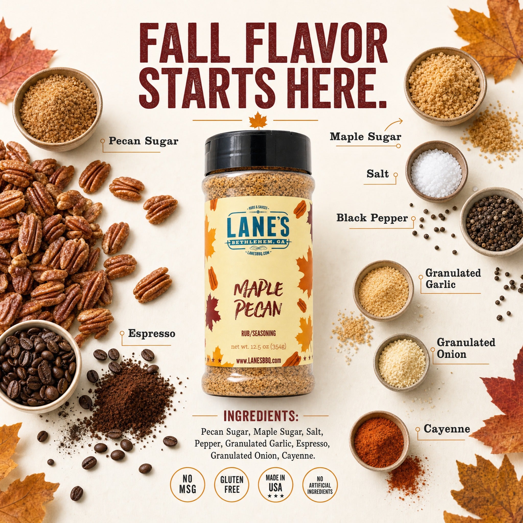 Maple Pecan Rub