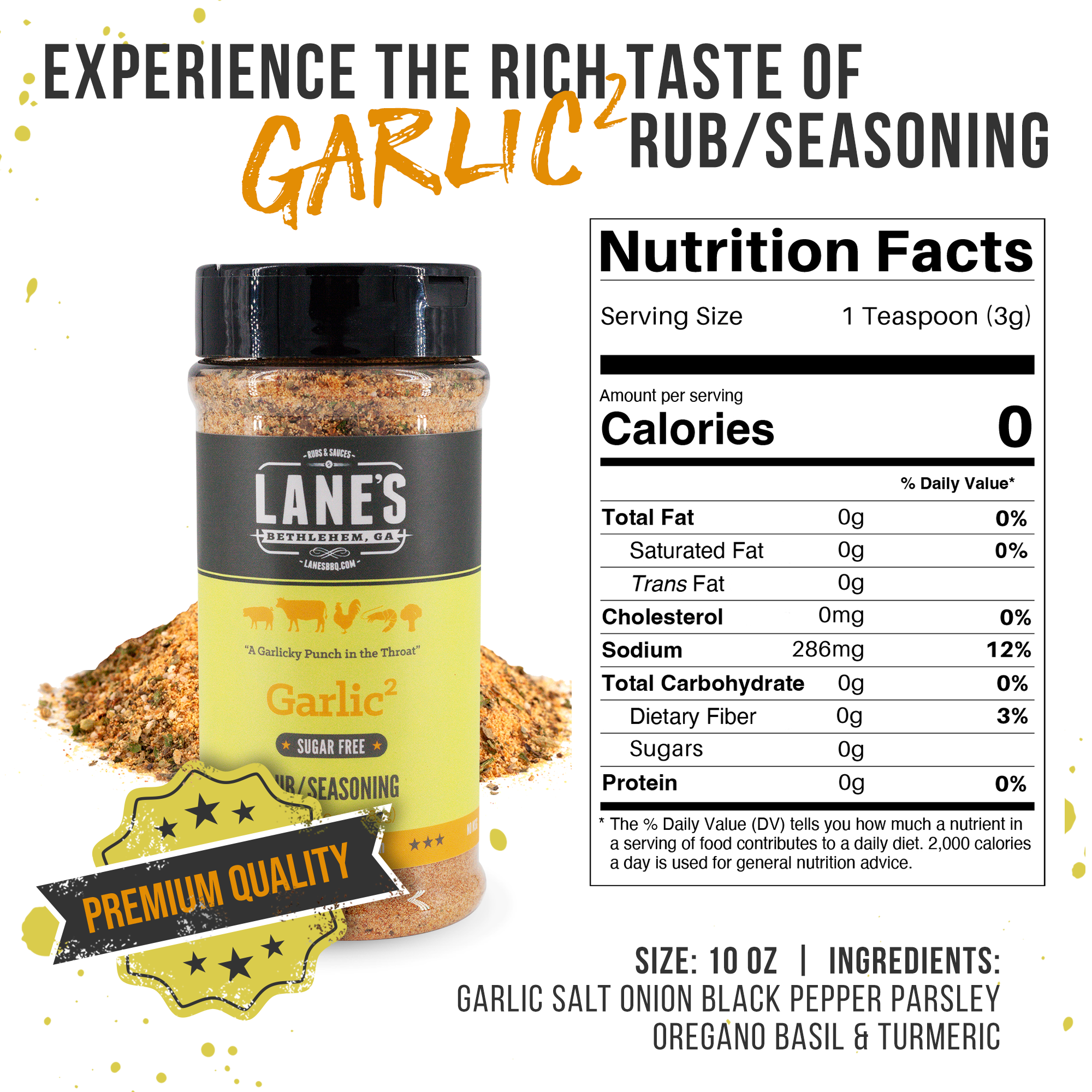 Garlic² Rub