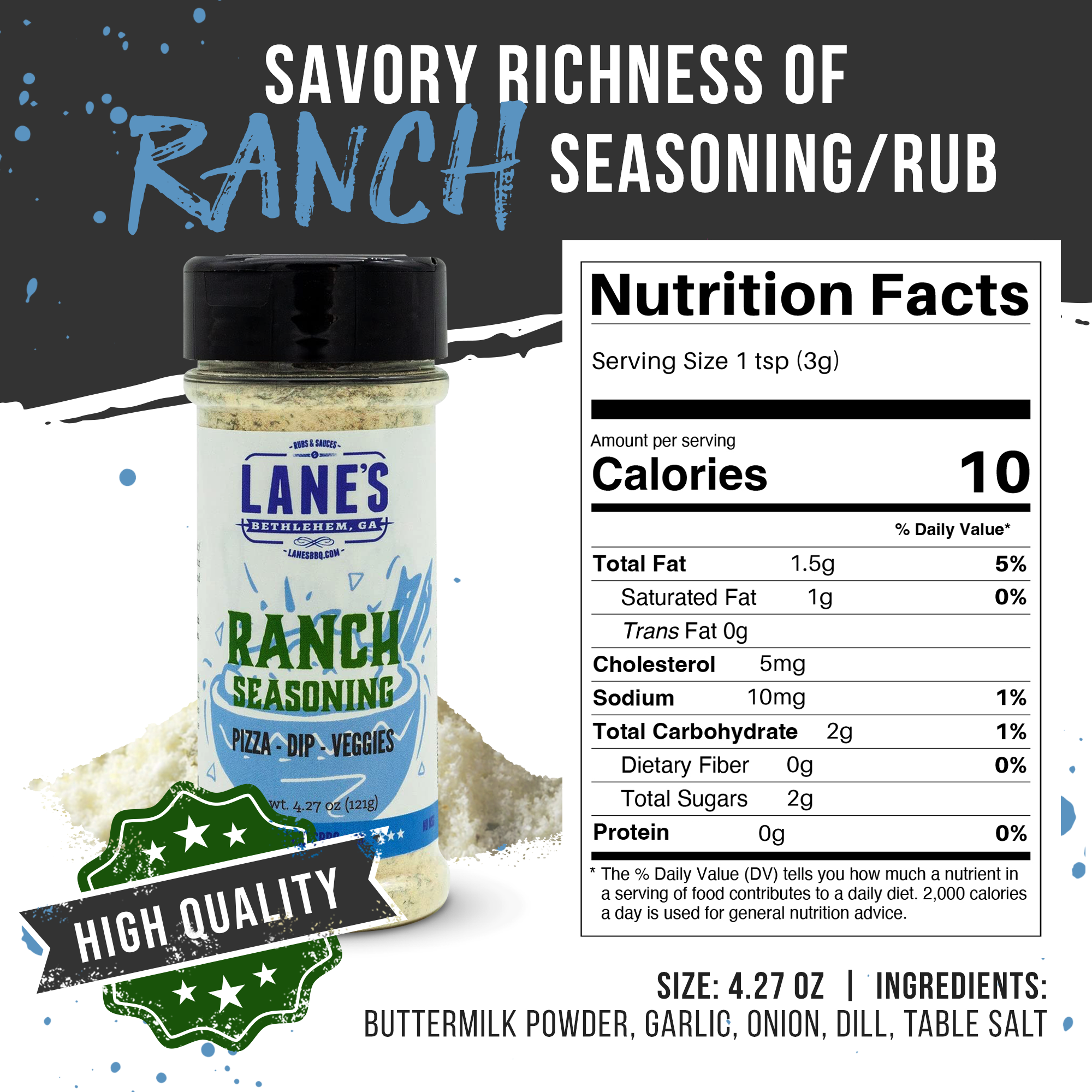 Ranch Seasoning