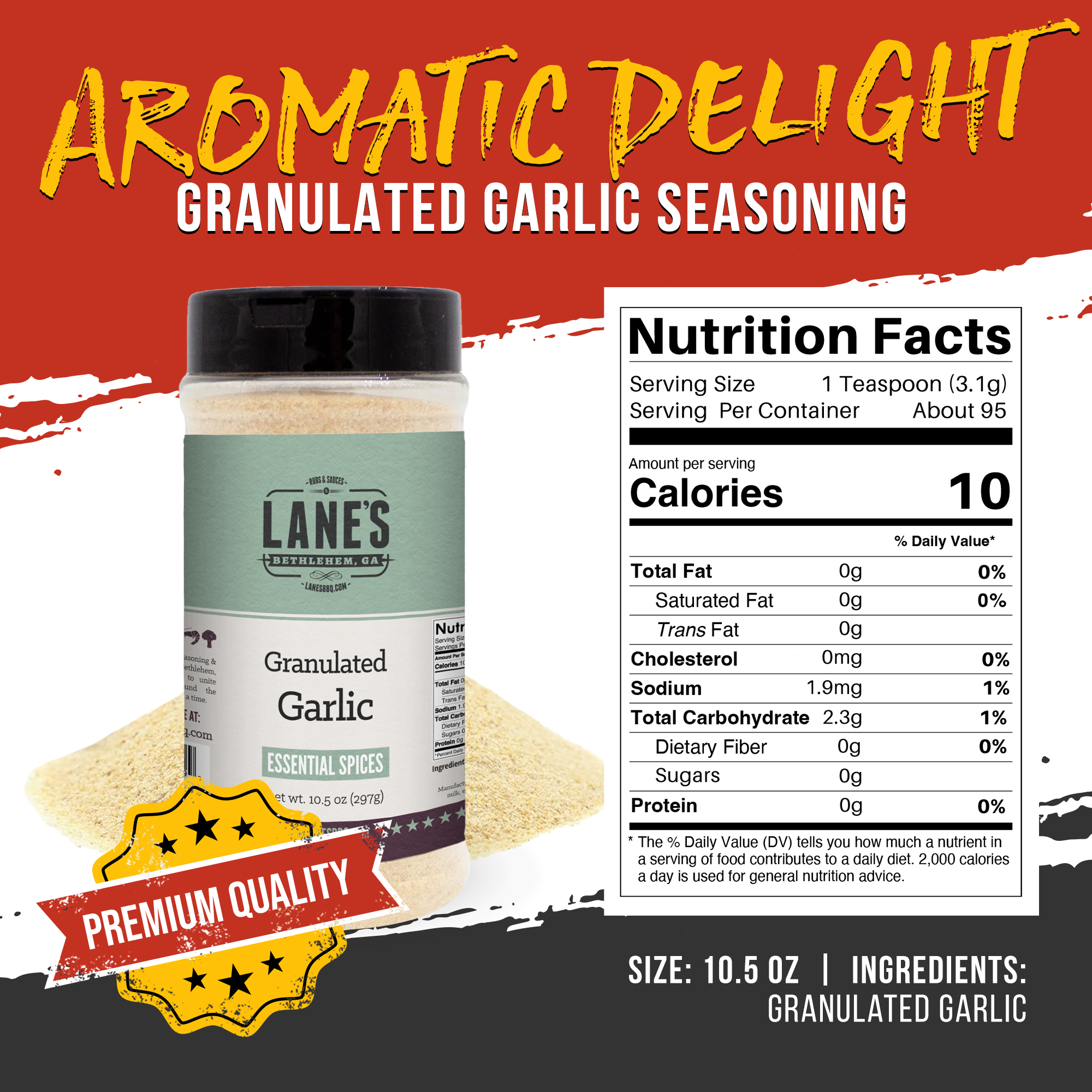 Granulated Garlic Powder