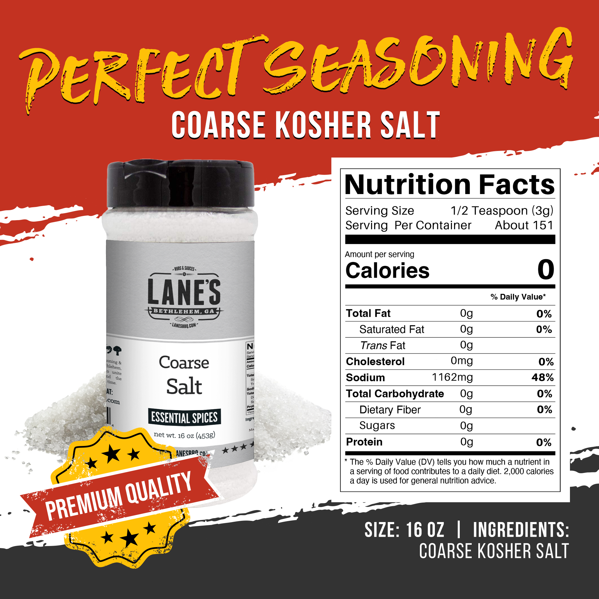 Coarse Kosher Salt