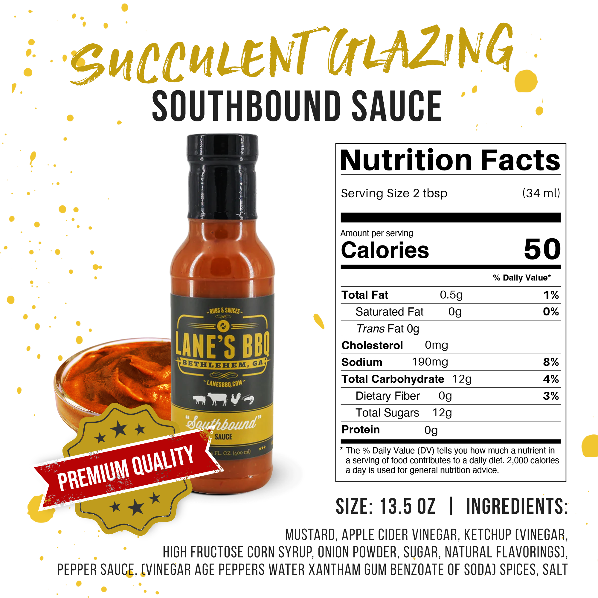 Southbound Sauce (Carolina Mustard)