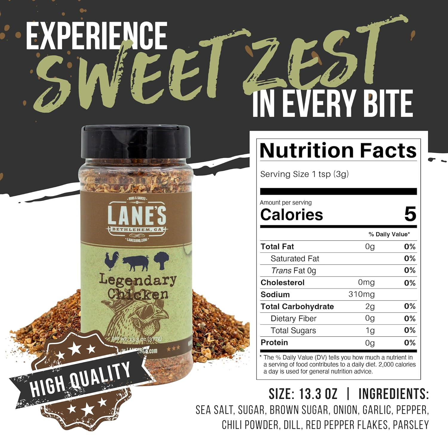 Legendary Chicken Seasoning & Rub