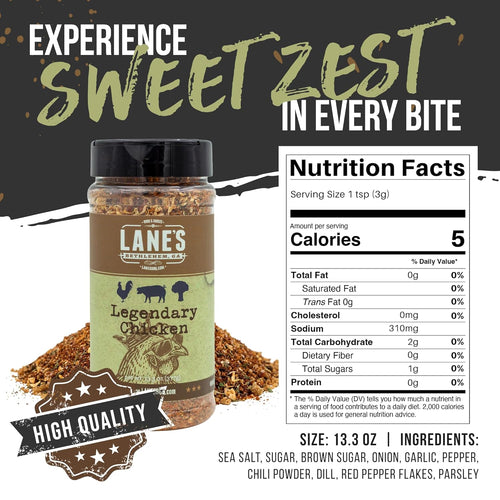Best Chicken Rub | Legendary Chicken Seasoning | Lane’s BBQ