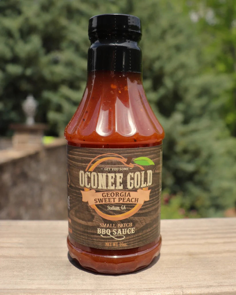 Oconee Gold Georgia Sweet Peach BBQ Sauce