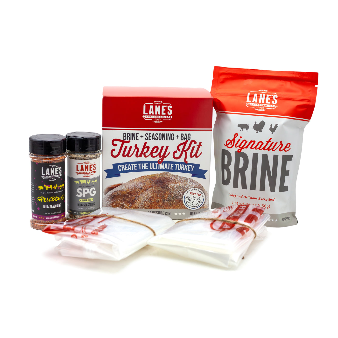 Lane's Ultimate Turkey Brine Kit w/ Bag | Best-Selling Turkey Brine
