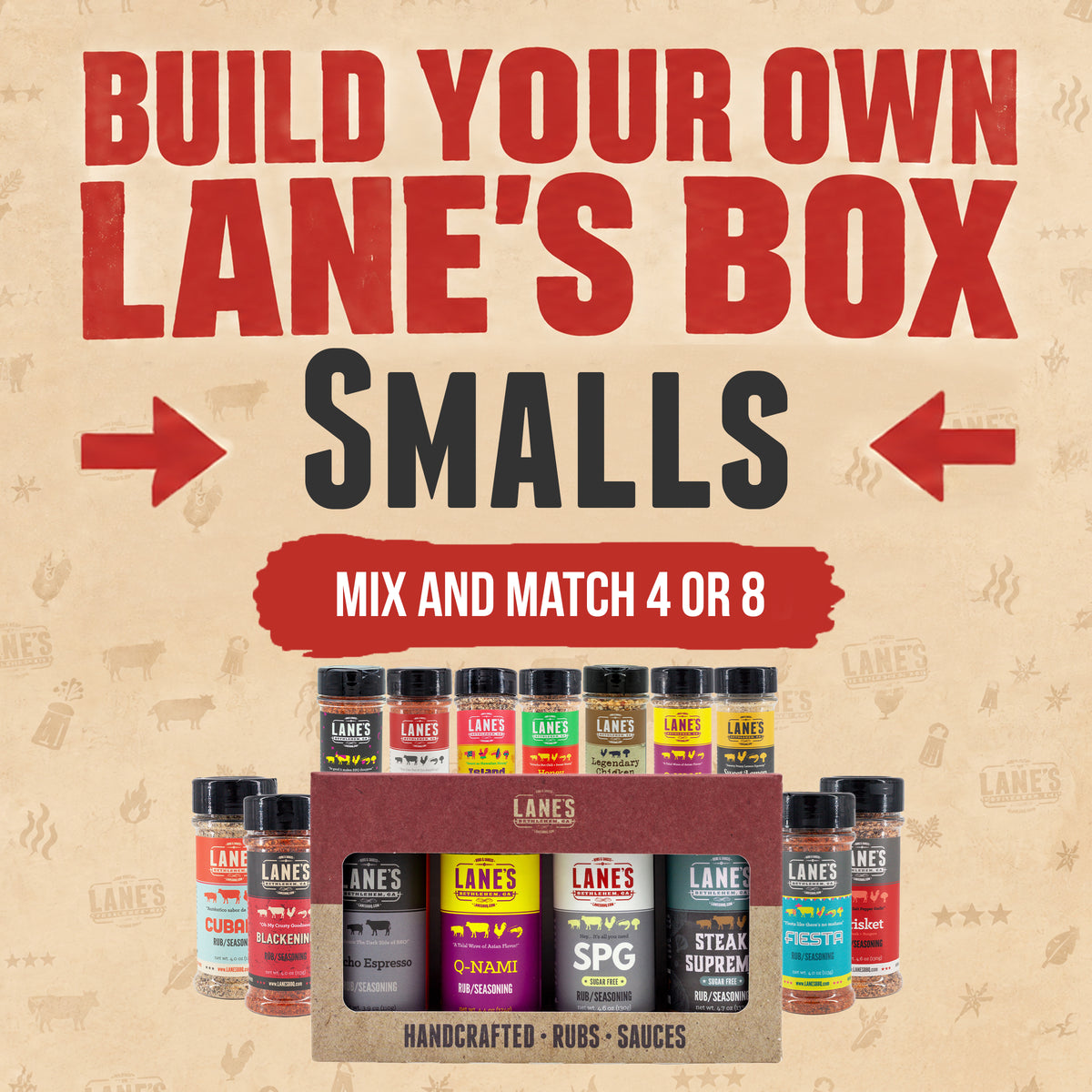 Mix & Match Small BBQ Rub Bundle