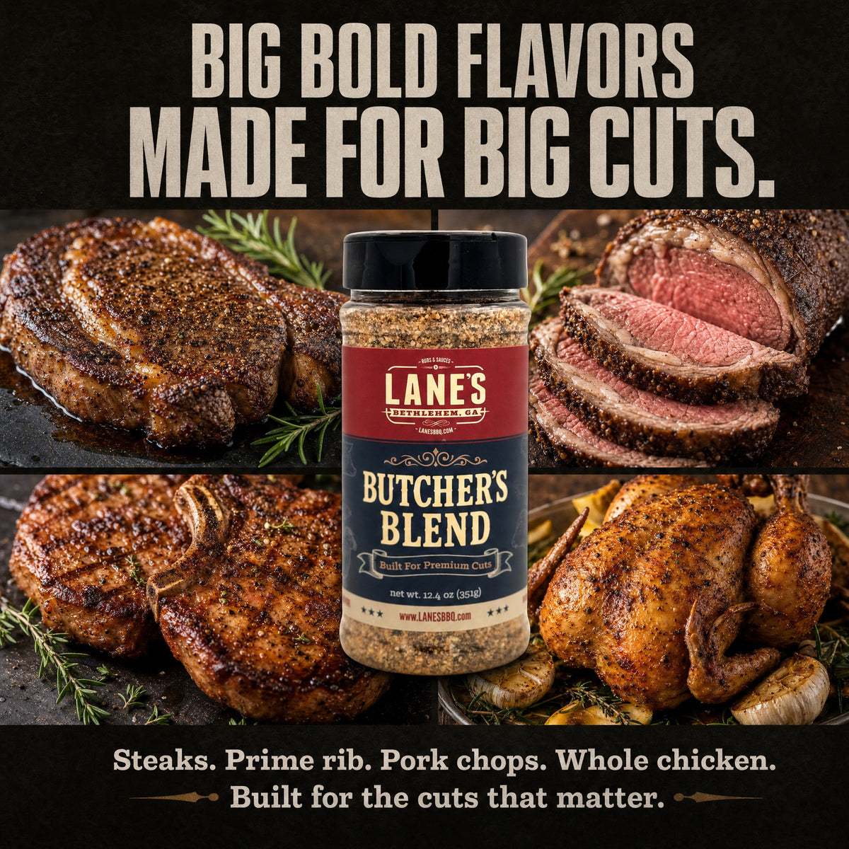 Butcher's Blend Rub & Seasoning