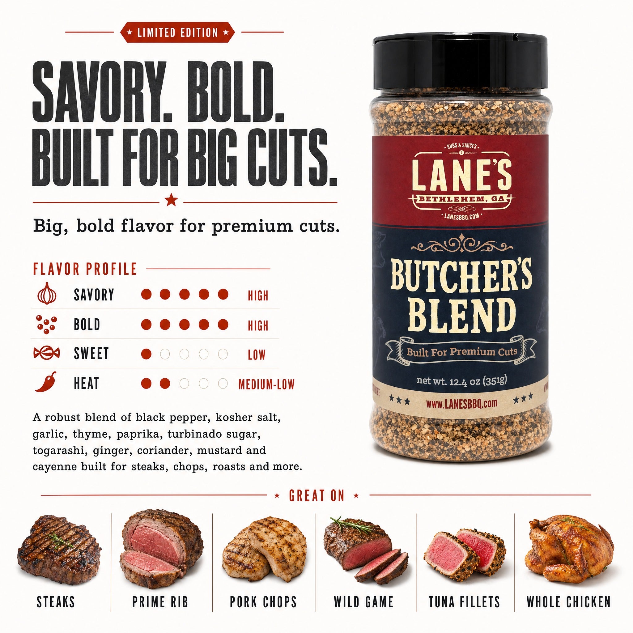 Butcher's Blend Rub & Seasoning