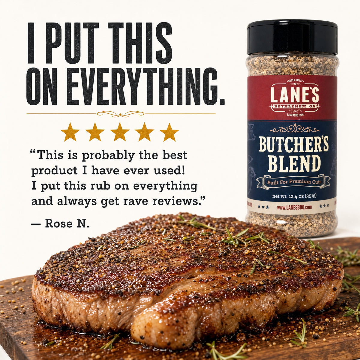 Butcher's Blend Rub & Seasoning