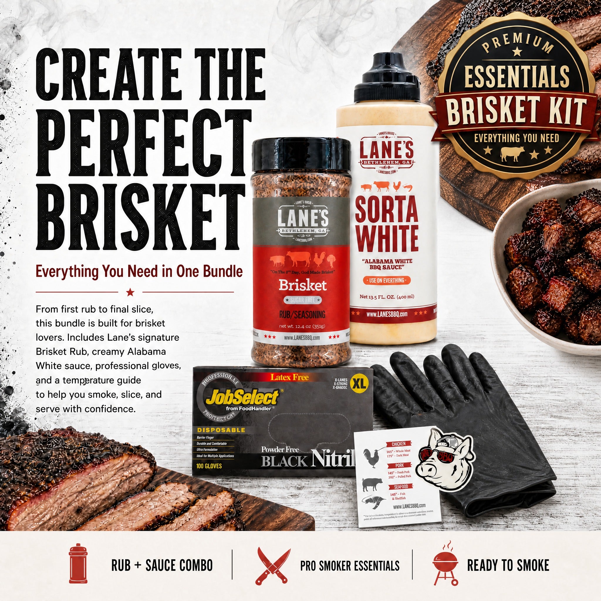 Lane's Brisket Starter Kit + Free Shipping