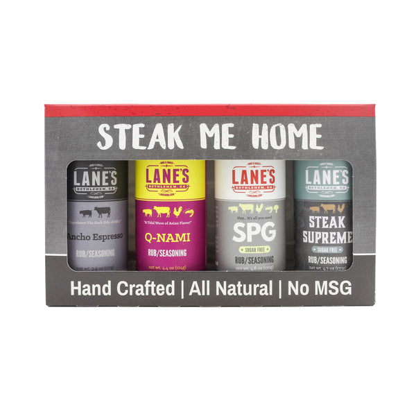 Lane's Best Steak Rubs 4-Pack Set