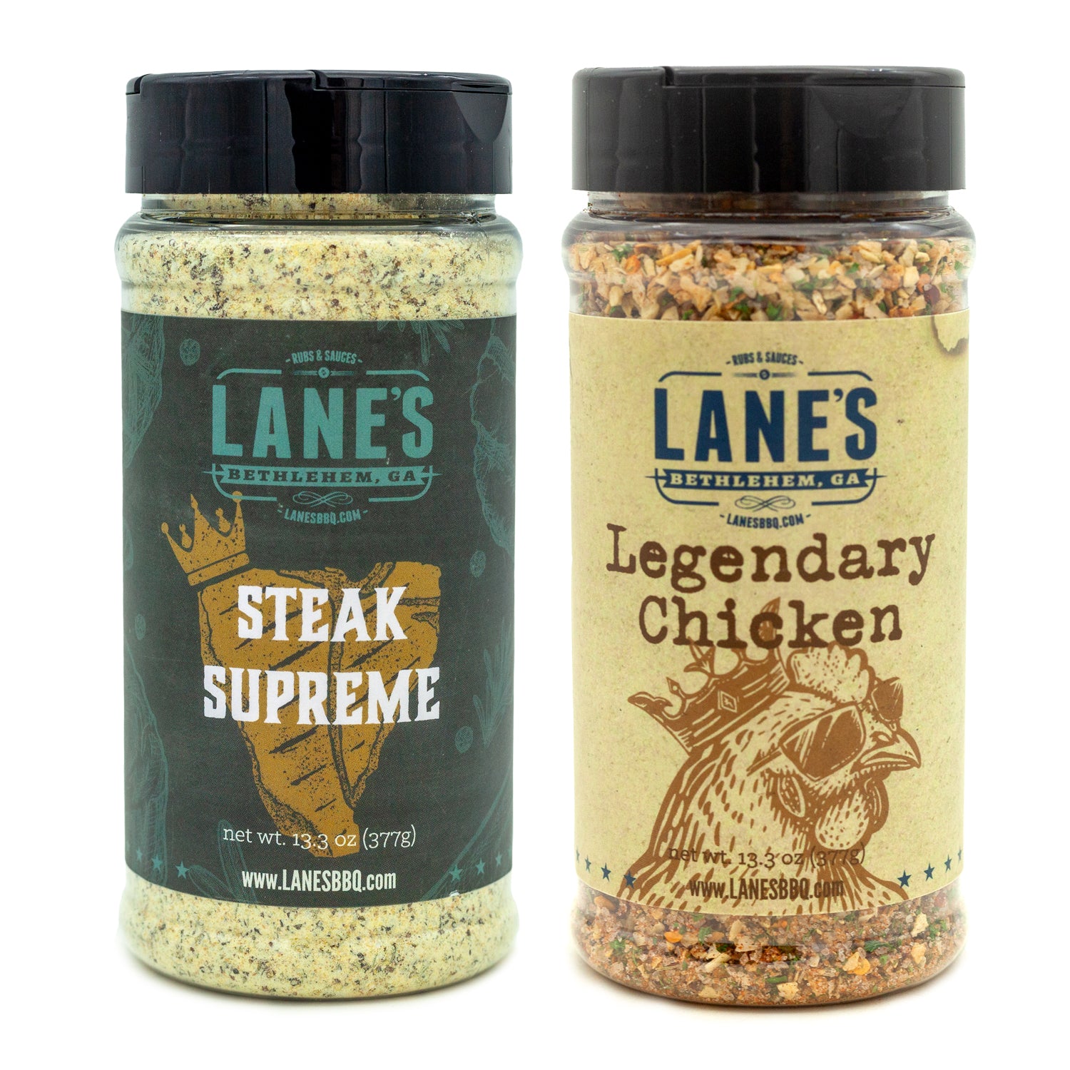 Lane's Ultimate Beef & Chicken Rub Bundle