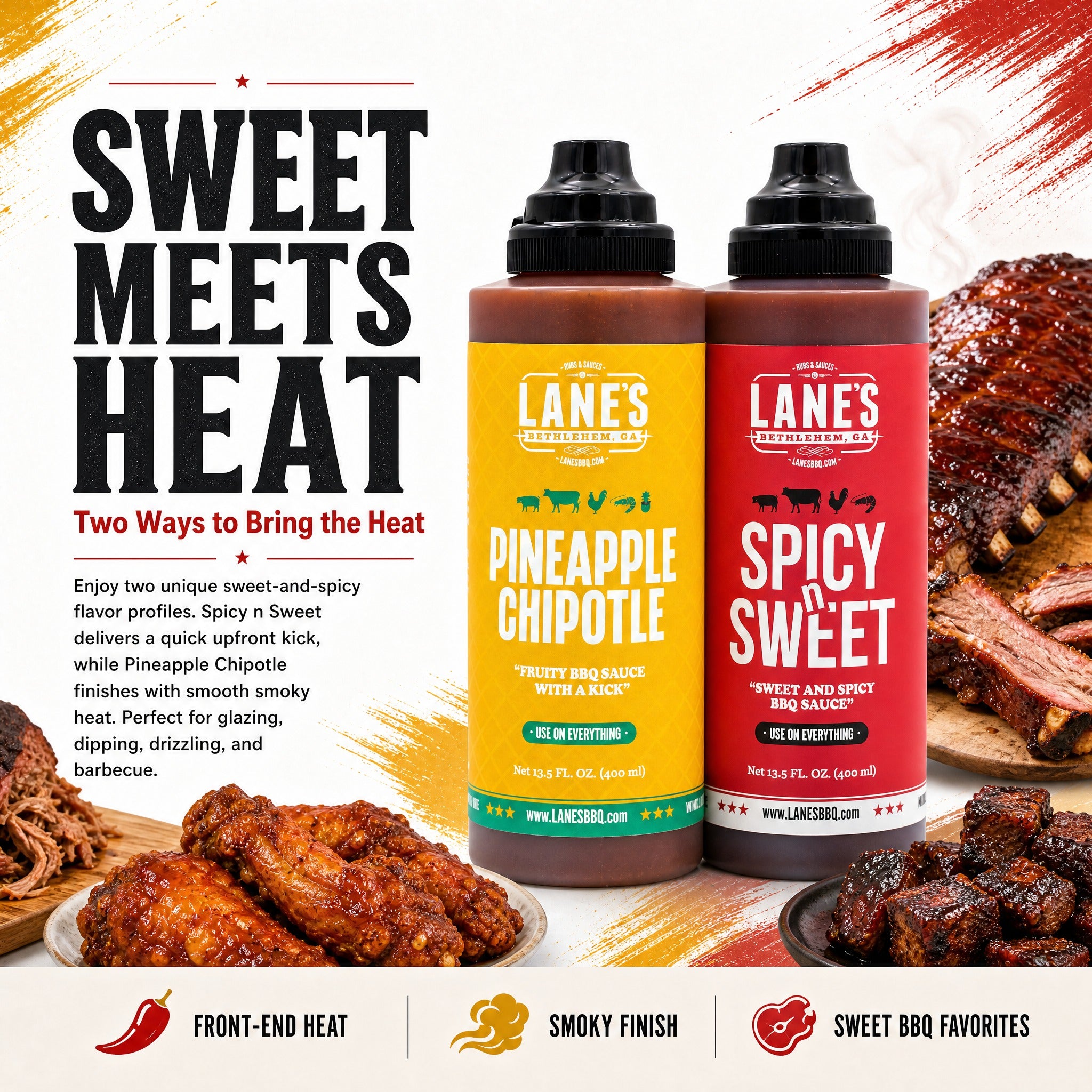 The Sweet & Spicy Sauce Set