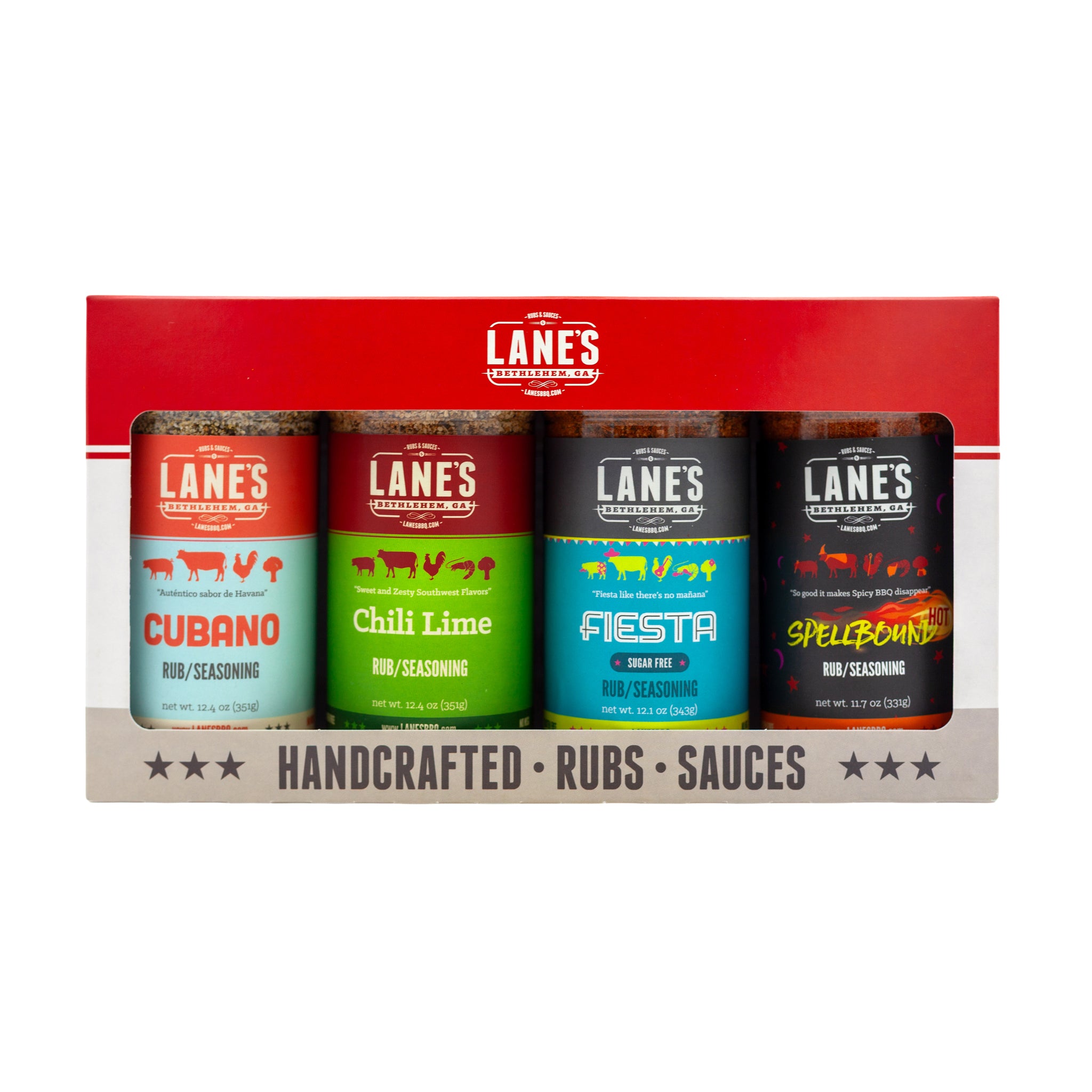 Lane's Best Taco Seasonings 4-Pack Set
