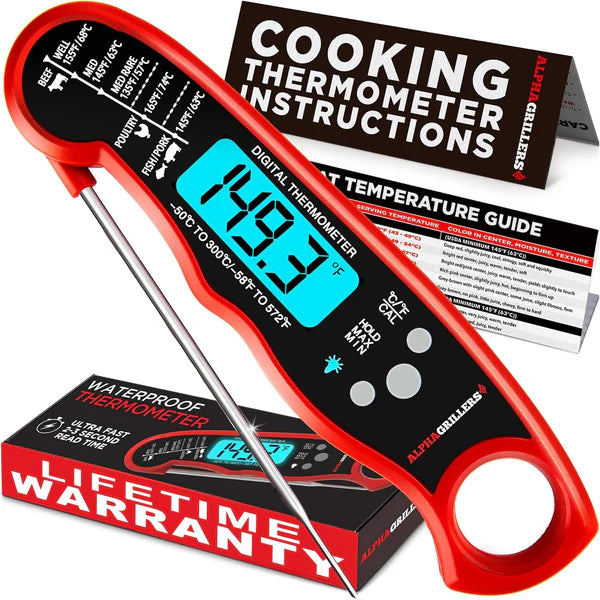 Instant Read BBQ Meat Thermometer