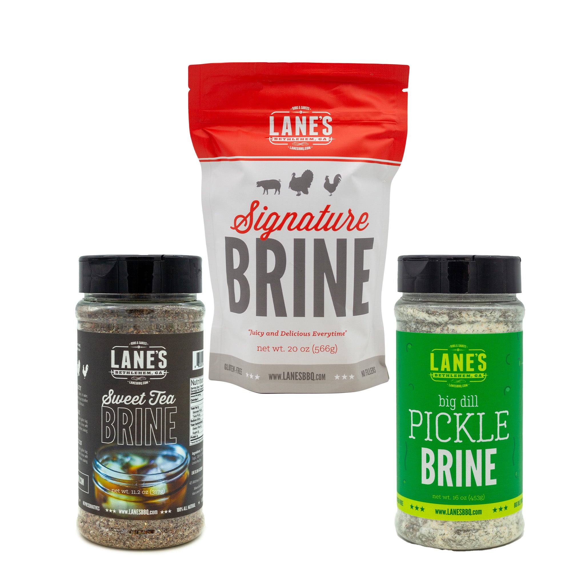 Lane's BBQ Brine Bundle - 3 Pack