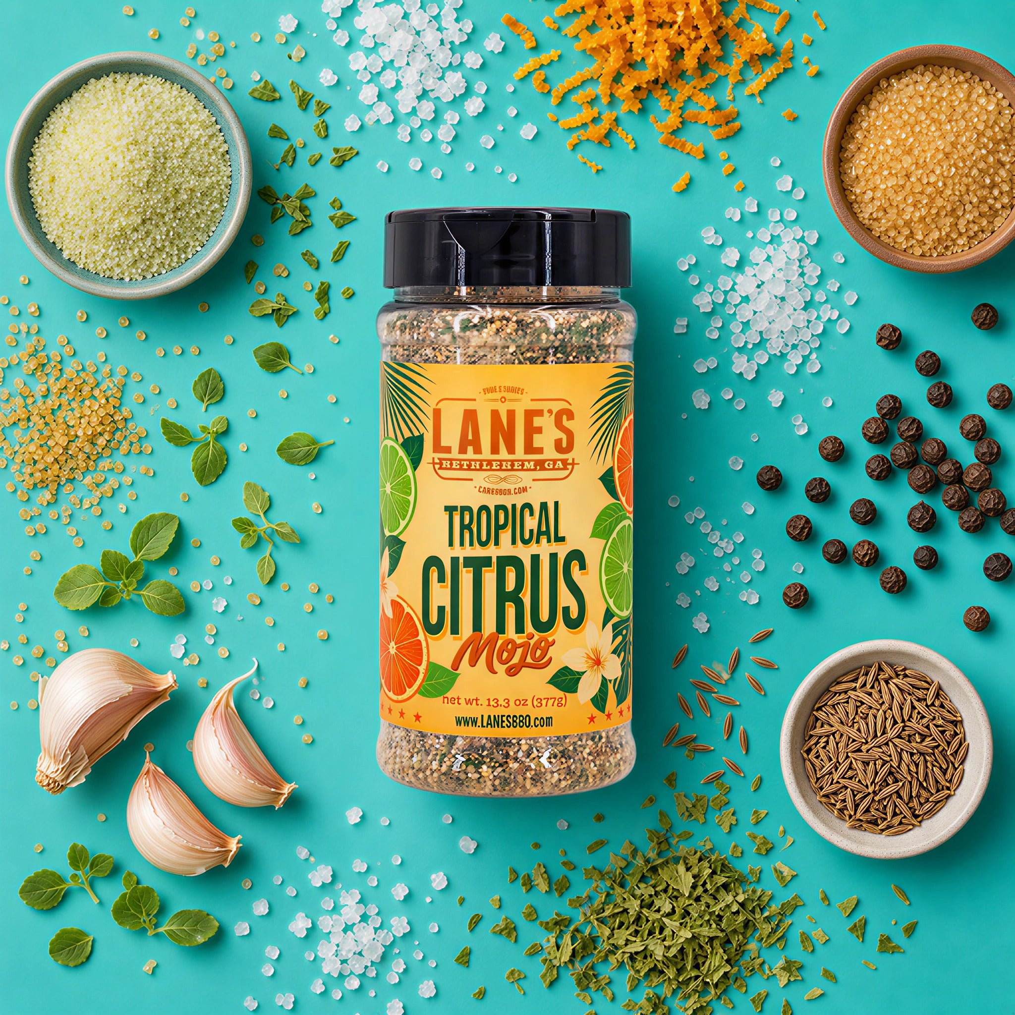 Tropical Citrus Mojo Rub