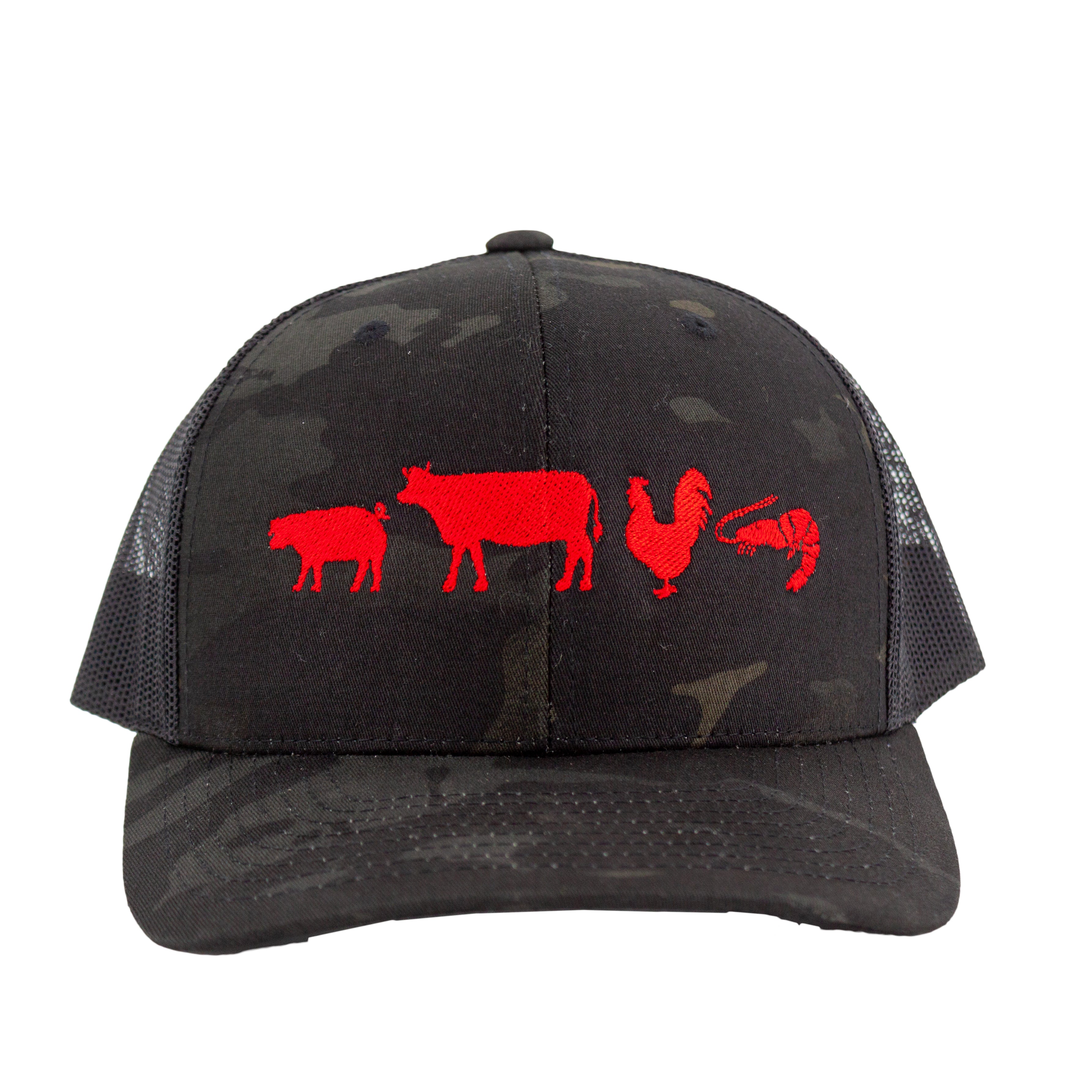 Camo Animal Silhouette Hat