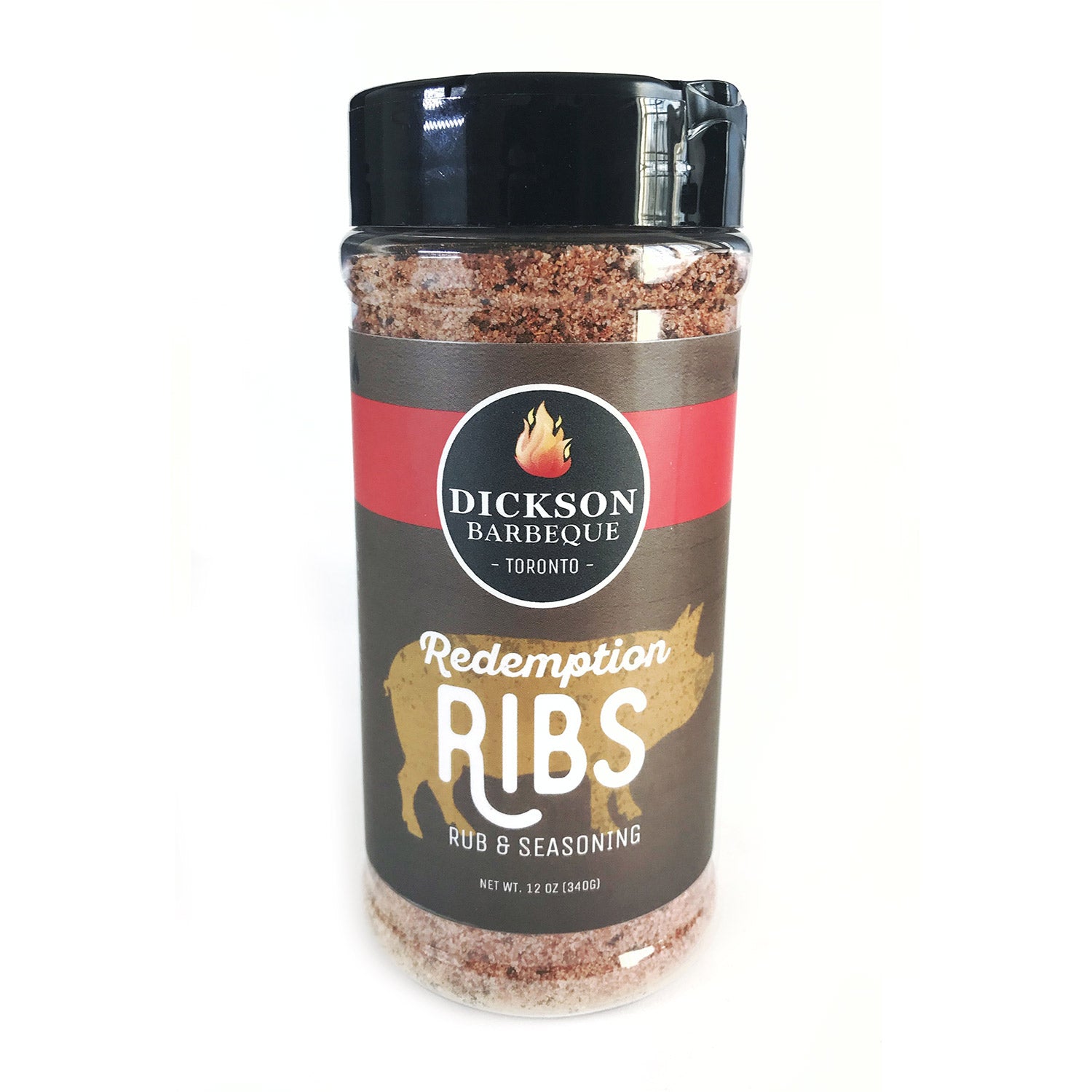 bottle of redemption ribs rub