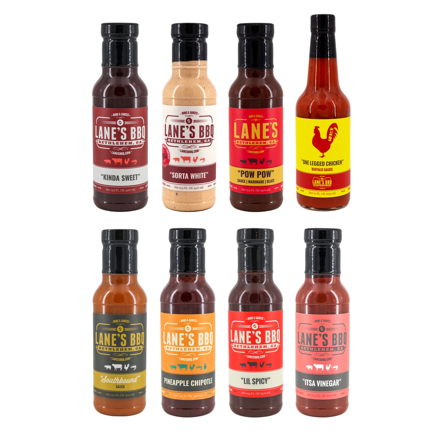 Bbq condiment outlet set