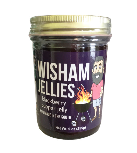 Wisham Jellies: Blackberry Pepper Jelly