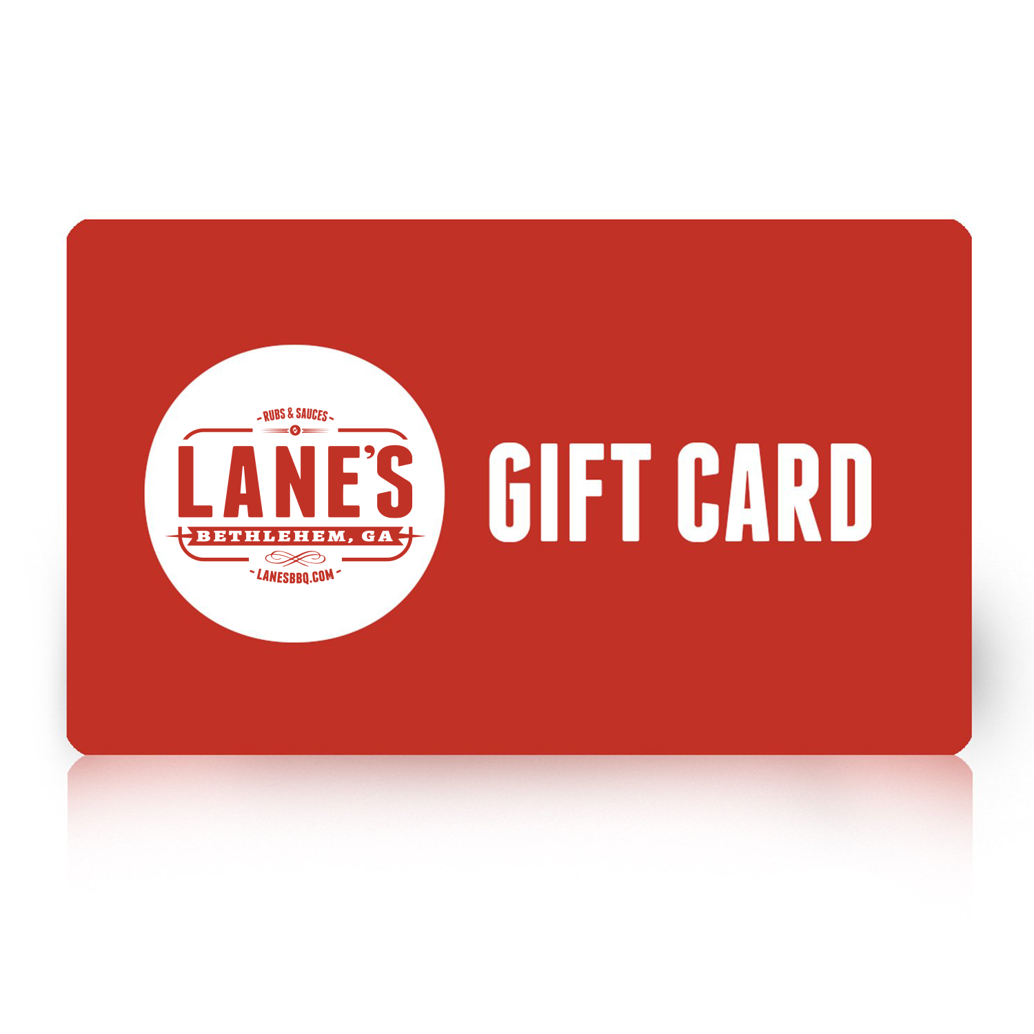 Lane's BBQ Gift Card