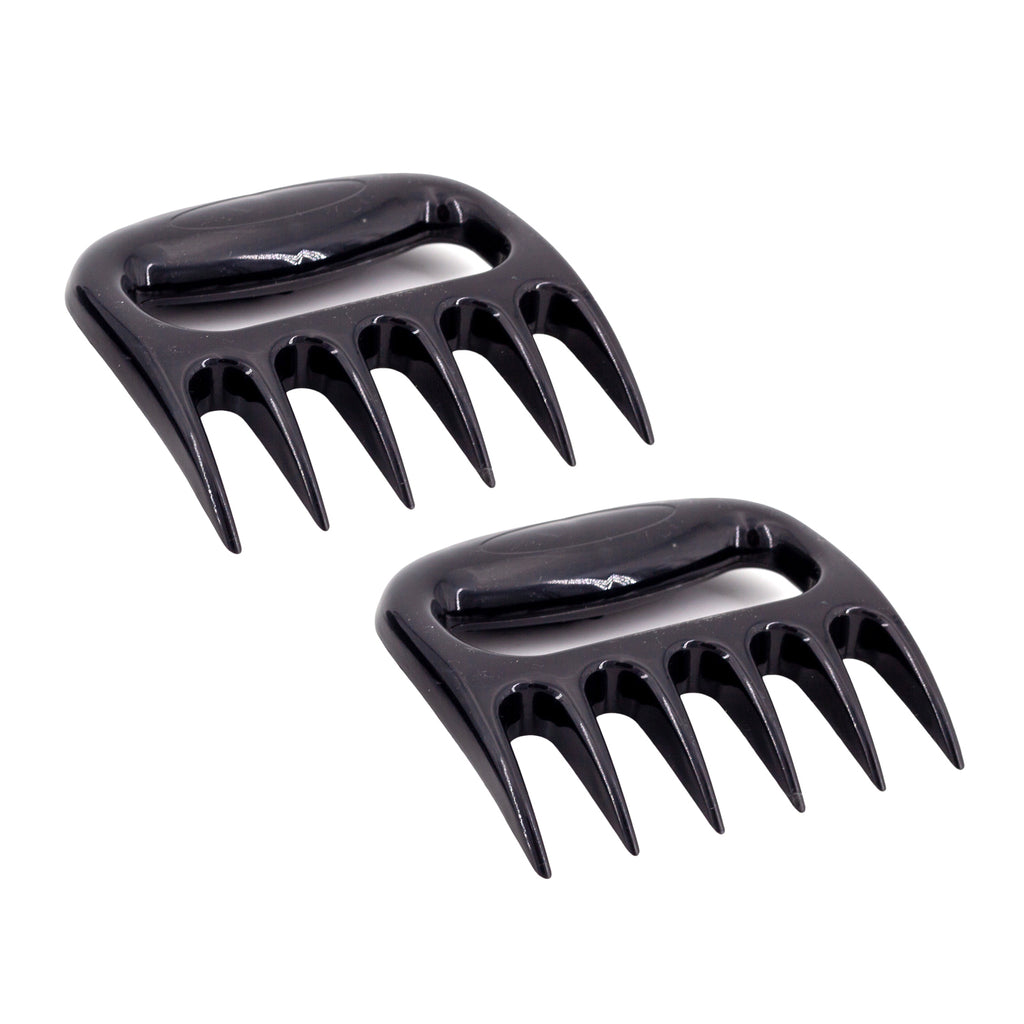 Restaurantware RWP0728B Met Lux Black Plastic Meat Shredder Claws - 4 1/2 inch - 2 Count Box