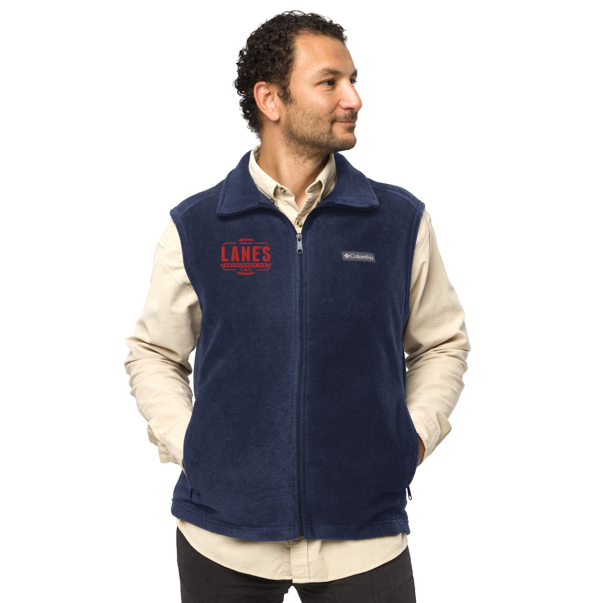 Men's Columbia fleece vest