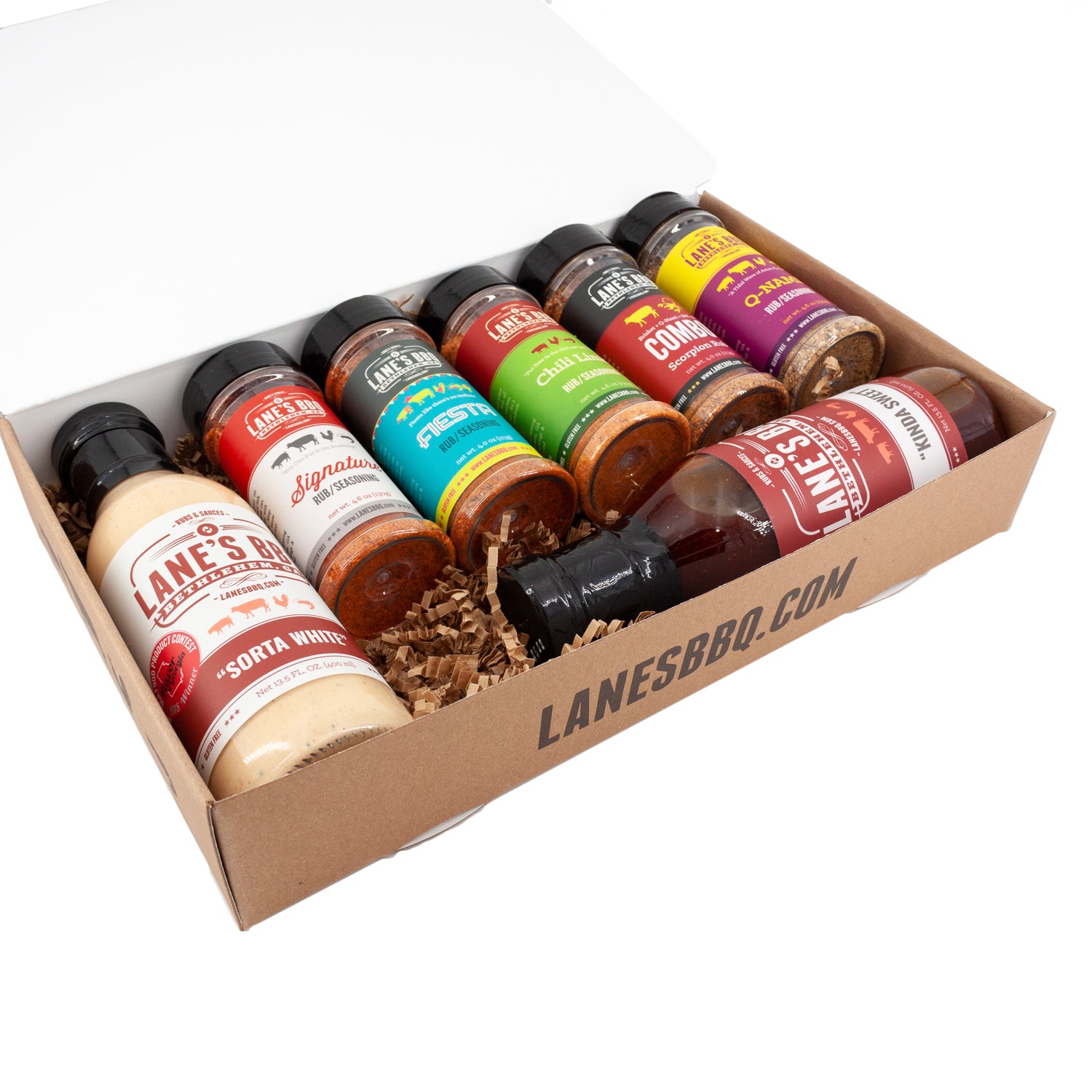 King of the Grill BBQ Rub and Sauce Gift Tube - Yumbles.com