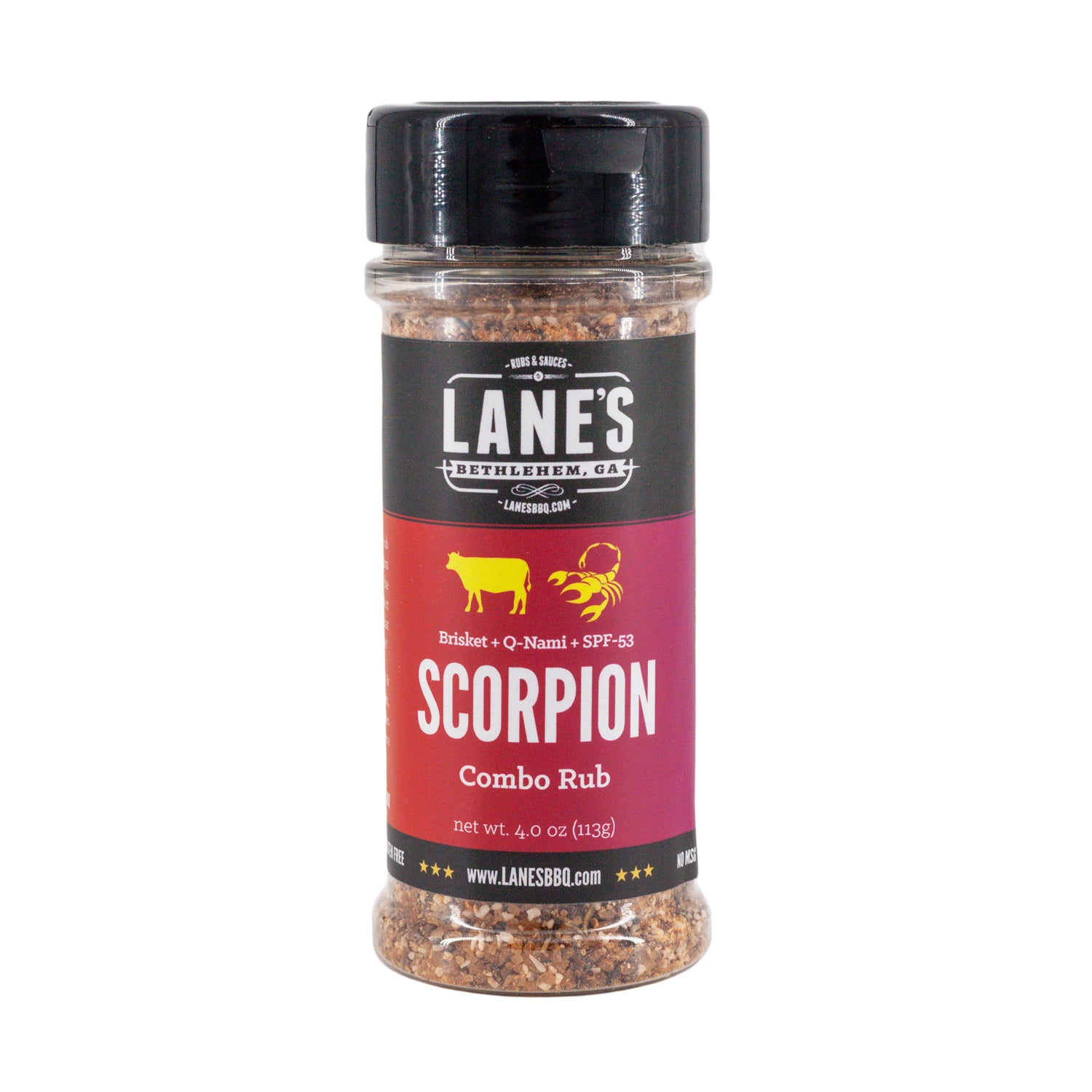 sweet spicy salty scorpion rub