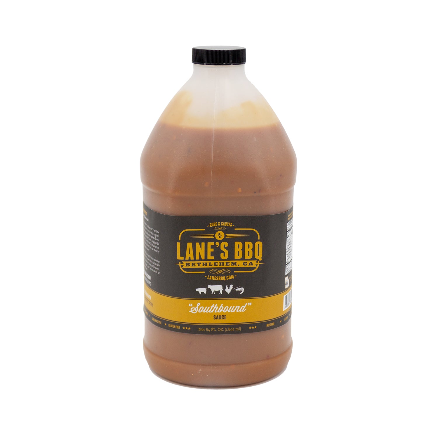 Half Gallon Southbound Carolina Mustard BBQ Sauce