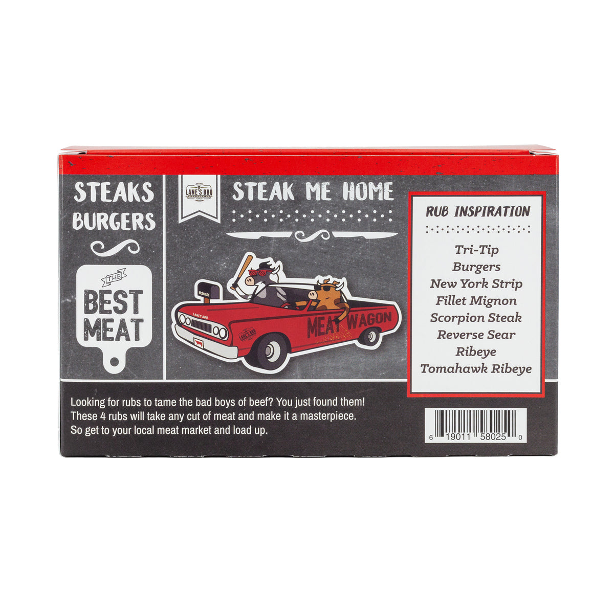 Steak Me Home 4 Rub Set Best Seasonings for Steaks