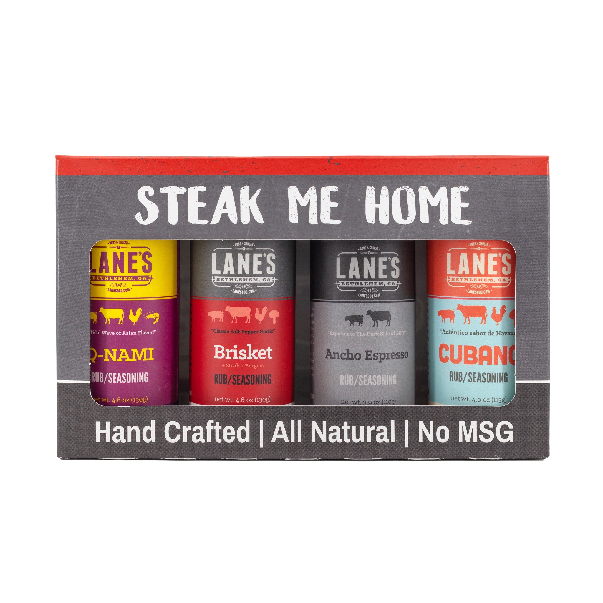 Steak Me Home - 4 Rub Gift Set