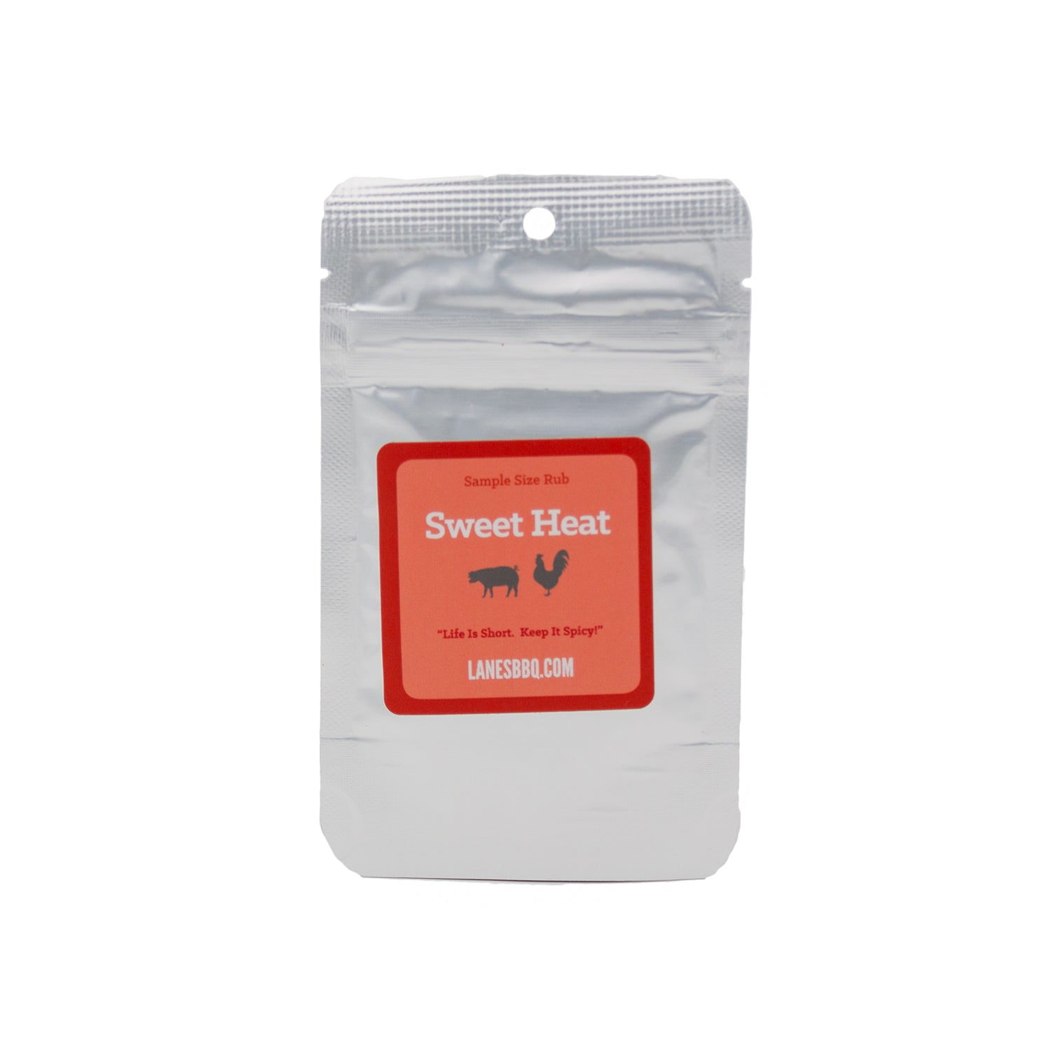 Sweet Heat Rub - .50 oz Sample Bag